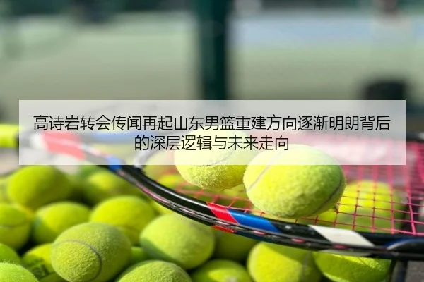 高诗岩转会传闻再起山东男篮重建方向逐渐明朗背后的深层逻辑与未来走向